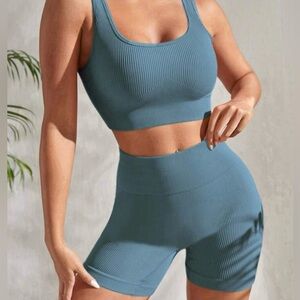 Women's Blue Intimate Set